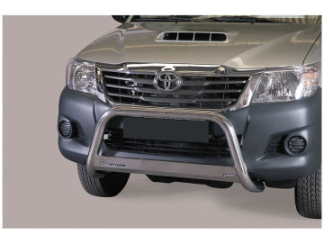 Grelha Frontal em aço inoxidável Ø63mm com barra transversal. Aprovação CE (apenas 2010-2016) 
