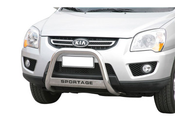 Grelha Frontal em aço inoxidável Ø63mm com gravação. Aprovação CE (apenas 2008-2010)