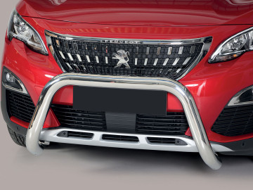 Grelha Frontal inox Ø76mm sem travessia. Homologação CE