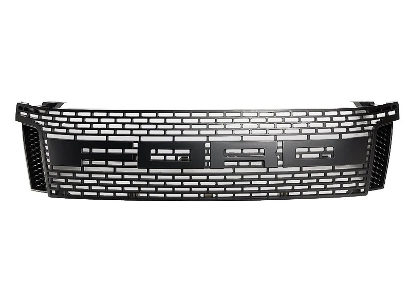 Grelha frontal em ABS com letras “FORD” para Ford Ranger 2012–2016.