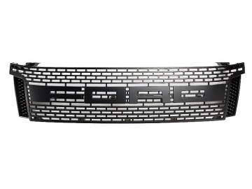 Grelha frontal em ABS com letras “FORD” para Ford Ranger 2012–2016.