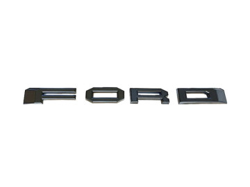 Grelha frontal em ABS com letras “FORD” para Ford Ranger 2012–2016.