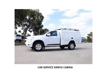 Hard Top Industrial CAR SERVICE / Ford Ranger 2012+ (Cabine Simples) - Ford Ranger PX (2012-2018)