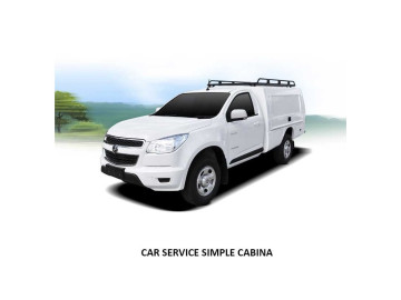 Hard Top Industrial CAR SERVICE / Ford Ranger 2012+ (Cabine Simples) - Ford Ranger PX (2012-2018)