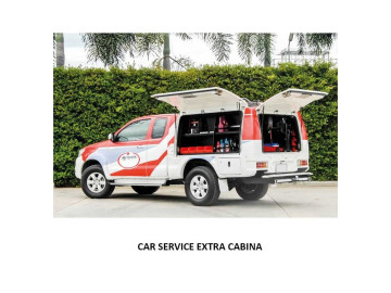 Hard Top Industrial CAR SERVICE / Isuzu DMAX N60 2021+ (Cabine Extra)