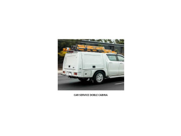 Hard Top Industrial CAR SERVICE / Mitsubishi L200 2015+ & Fiat FULLBACK 2016+ (Cabine Dupla)