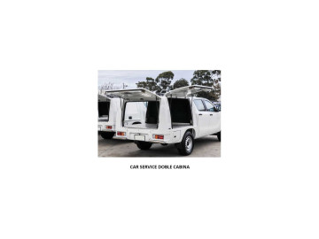 Hard Top Industrial CAR SERVICE / Mitsubishi L200 2015+ & Fiat FULLBACK 2016+ (Cabine Dupla)