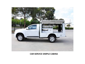 Hard Top Industrial Car Service / Isuzu DMAX N60 2021+ (Cabine Simples)