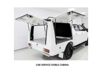 Hard Top Industrial Car Service / Toyota Hilux 2016+ (cabine Dupla)