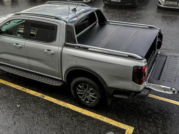 Hard-Tri-Fold Ford Ranger 2023 + cobertura plana (Wildtrak apenas)