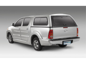HardTop AEROKLAS em ABS, com janelas (cabine dupla) - Hilux Vigo (2005-2015)