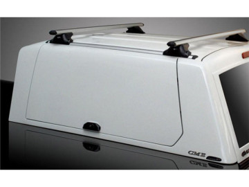 HardTop ALPHA CME em fibra de vidro, com portas laterais elevadas, em fibra de vidro (cabine dupla) - Hilux Vigo (2005-2015)