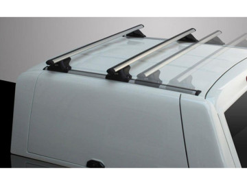 HardTop ALPHA CME em fibra de vidro, com portas laterais elevadas, em fibra de vidro (cabine dupla) - Hilux Vigo (2005-2015)