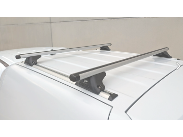 HardTop ALPHA CMX em fibra de vidro, com portas laterais elevatórias em fibra de vidro (cabina dupla)- Ford Ranger (2023+)