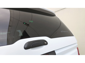 HardTop ALPHA CMX em fibra de vidro, com portas laterais elevatórias em fibra de vidro (cabina dupla)- Ford Ranger (2023+)