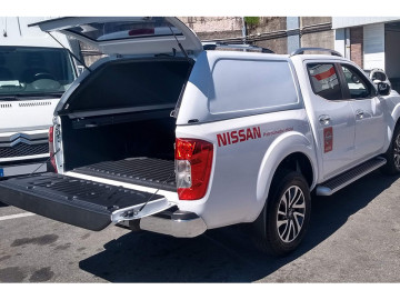 HardTop ALPHA GSS em fibra, sem janelas (cabine dupla) - Navara D23 NP300 (2016-)