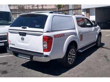 HardTop ALPHA GSS em fibra, sem janelas (cabine dupla) - Navara D23 NP300 (2016-)