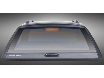 HardTop ALPHA em fibra, com janelas (cabine dupla) - Hilux Vigo (2005-2015)