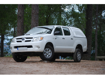 HardTop ALPHA em fibra, sem janelas (cabina dupla)