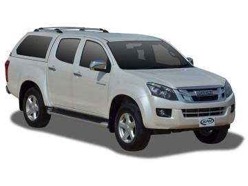 HardTop Alpha em fibra, com janelas (cabina dupla) D-Max [2012 - 2020] 