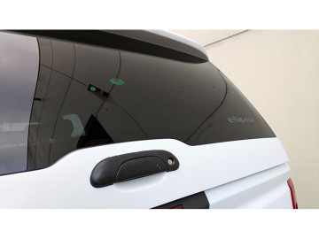 Hardtop ALPHA CMX em fibra, com portões em vidro para dupla cabina, com comando remoto.