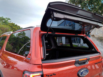 Hardtop Aeroklas Stylish Plus em ABS, com janelas elevatórias (cabine dupla) Ford Ranger 2023+