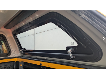 Hardtop Aeroklas Stylish Plus em ABS, com janelas elevatórias (cabine dupla) Ford Ranger 2023+