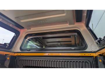 Hardtop Aeroklas Stylish Plus em ABS, com janelas elevatórias (cabine dupla) Ford Ranger 2023+