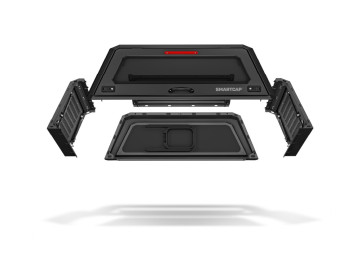 Hardtop SMARTCAP EVO ADVENTURE Ranger 2012-2022 (cabine dupla) - Matte Black