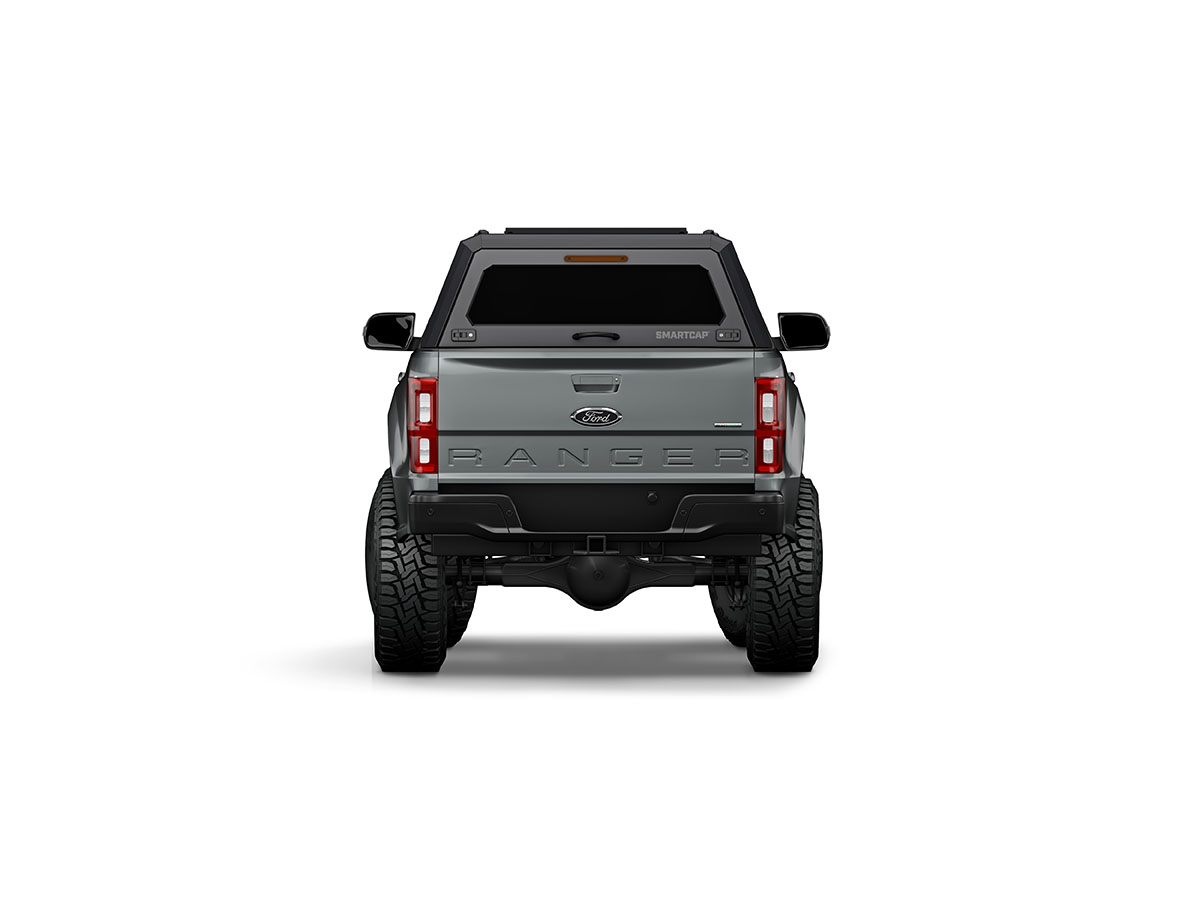 Hardtop SMARTCAP EVO ADVENTURE Ranger 2012-2022 (cabine dupla) - Matte Black
