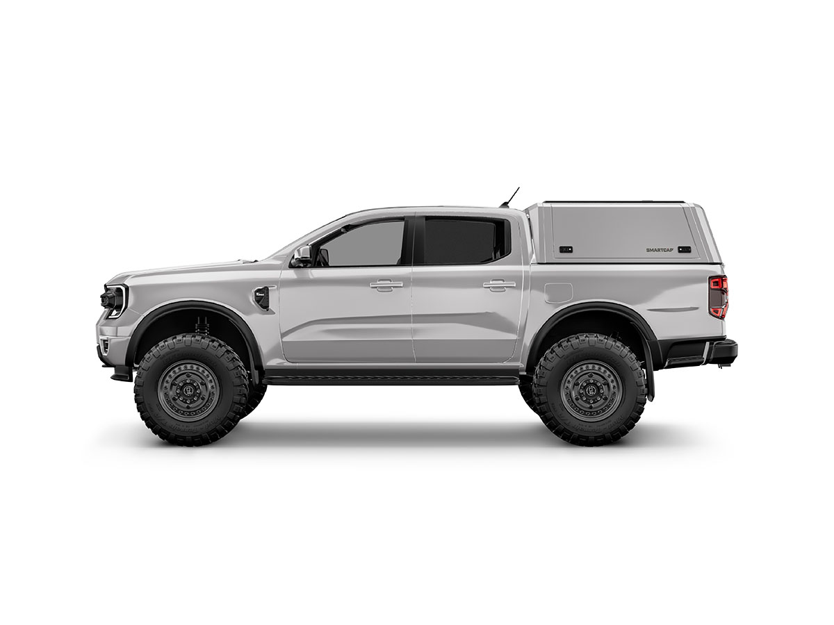 Hardtop SMARTCAP EVO COMMERCIAL Ford Ranger 2023+ (cabina dupla) – Branco Commercial