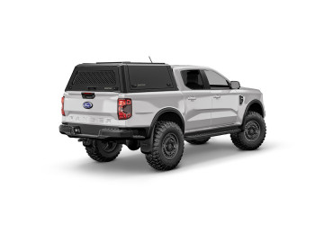 Hardtop SMARTCAP EVO COMMERCIAL Ford Ranger 2023+ (cabina dupla) – Preto mate