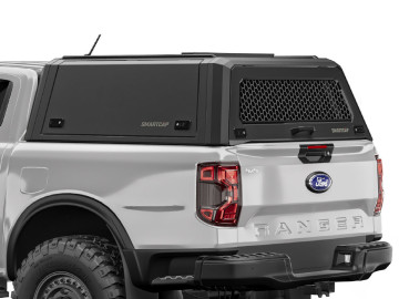Hardtop SMARTCAP EVO COMMERCIAL Ford Ranger 2023+ (cabina dupla) – Preto mate