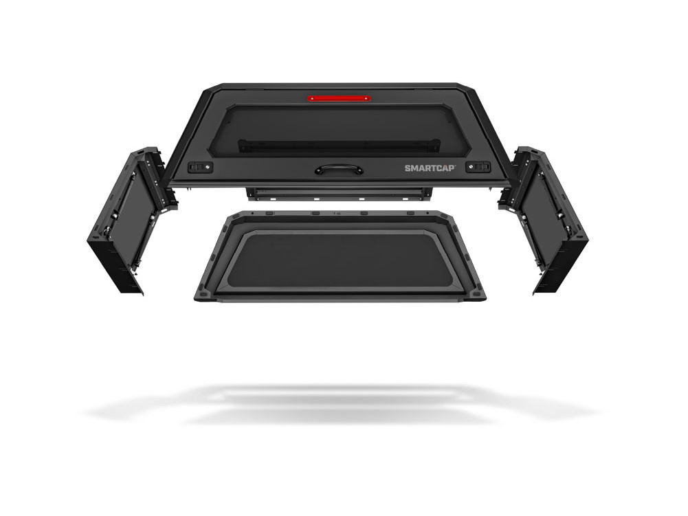 Hardtop SMARTCAP EVO COMMERCIAL Ranger 2012-2022 (cabine dupla) - Matte Black