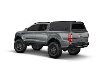 Hardtop SMARTCAP EVO COMMERCIAL Ranger 2012-2022 (cabine dupla) - Matte Black
