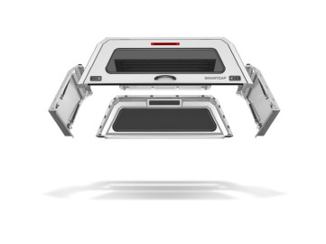 Hardtop SMARTCAP EVO COMMERCIAL para Amarok 2010–2022 (cabina dupla) – Branco Comercial