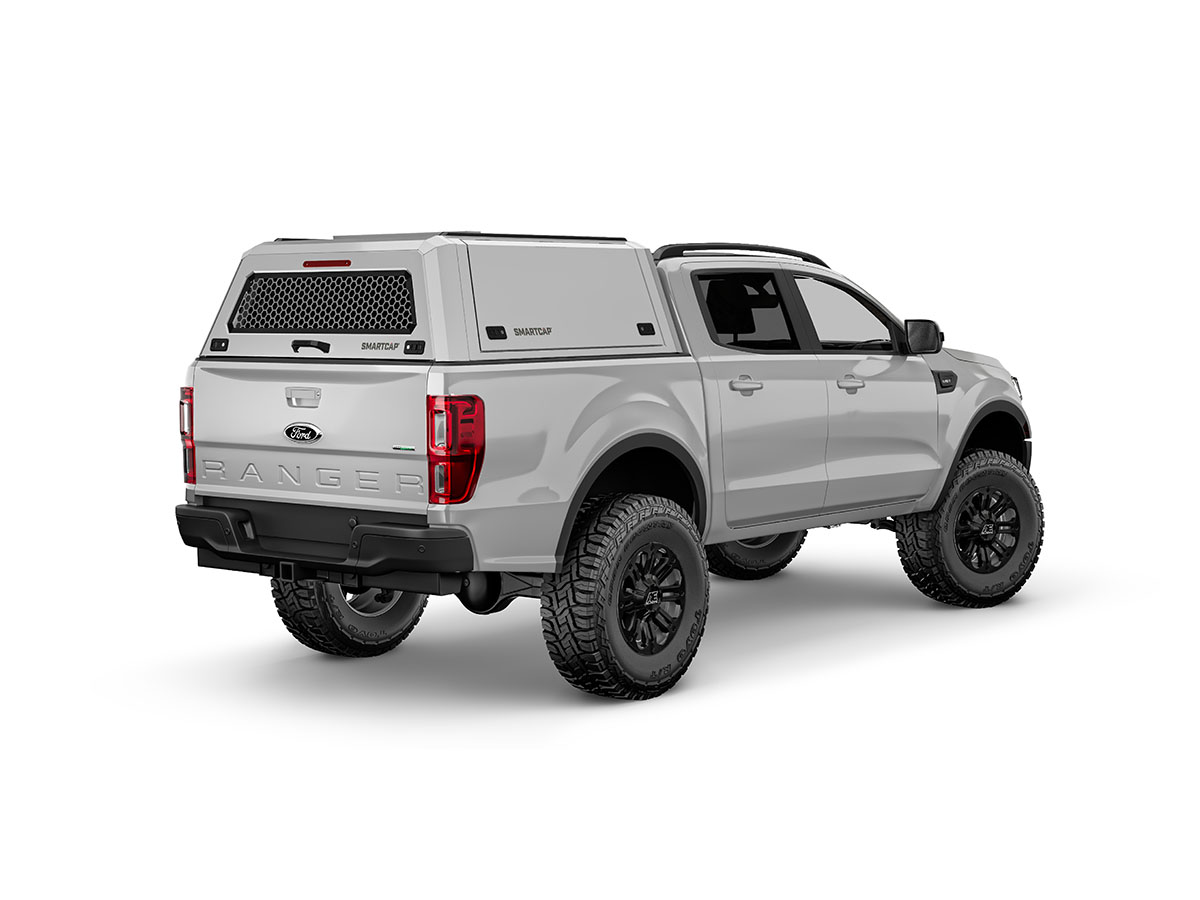 Hardtop SMARTCAP EVO COMMERCIAL para Ford Ranger 2012–2022 (Cabina Dupla) – Branco Commercial