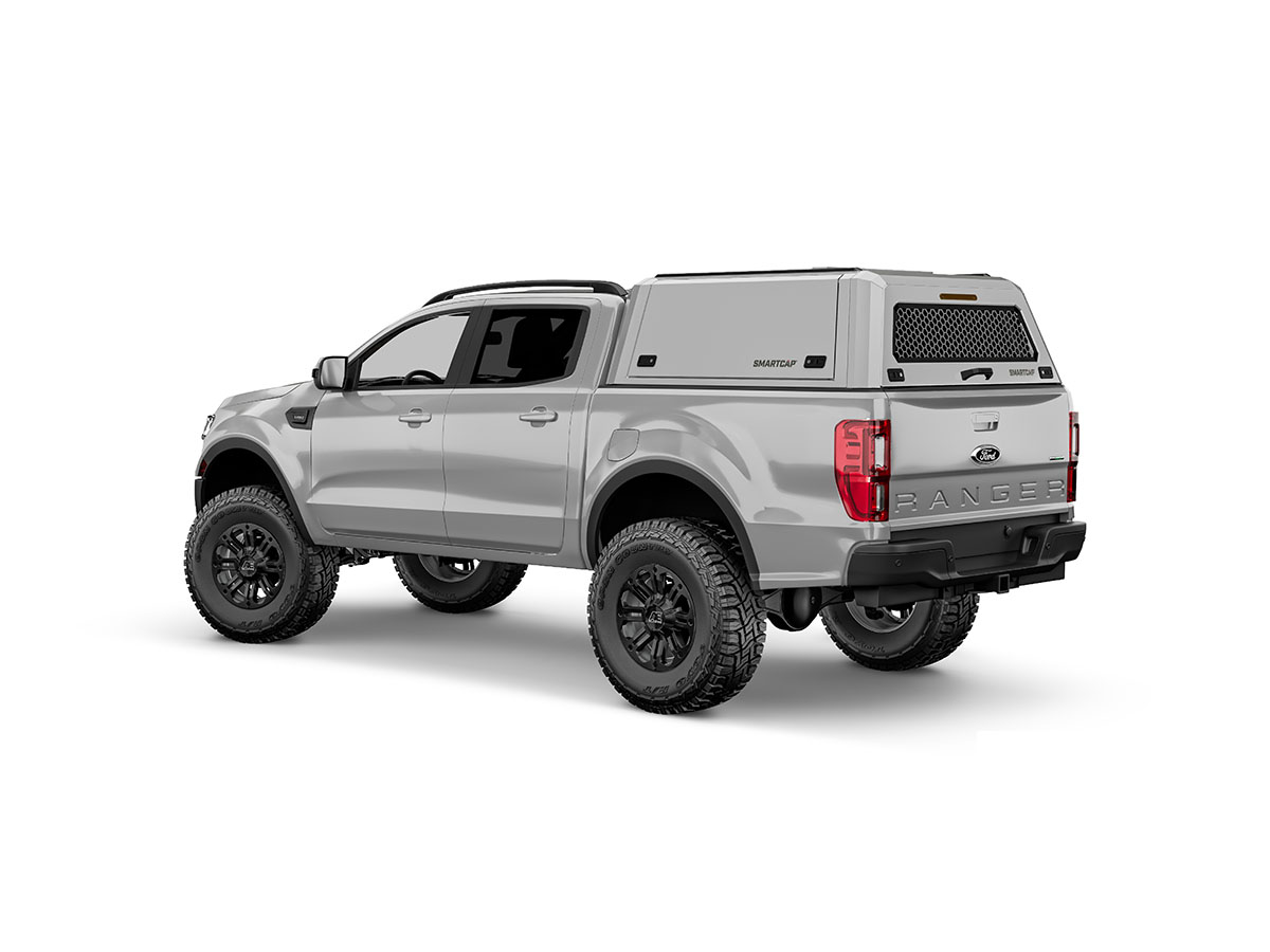 Hardtop SMARTCAP EVO COMMERCIAL para Ford Ranger 2012–2022 (Cabina Dupla) – Branco Commercial