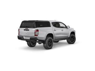 Hardtop SMARTCAP EVO COMMERCIAL para Mitsubishi L200 Triton 2016–2024 (dupla cabina) – Preto Mate