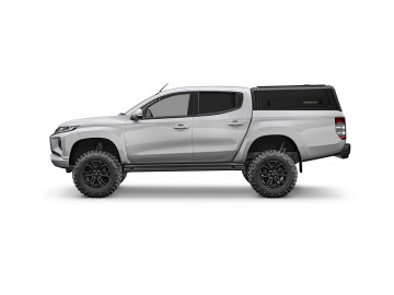 Hardtop SMARTCAP EVO COMMERCIAL para Mitsubishi L200 Triton 2016–2024 (dupla cabina) – Preto Mate