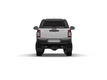 Hardtop SMARTCAP EVO COMMERCIAL para Mitsubishi L200 Triton 2016–2024 (dupla cabina) – Preto Mate