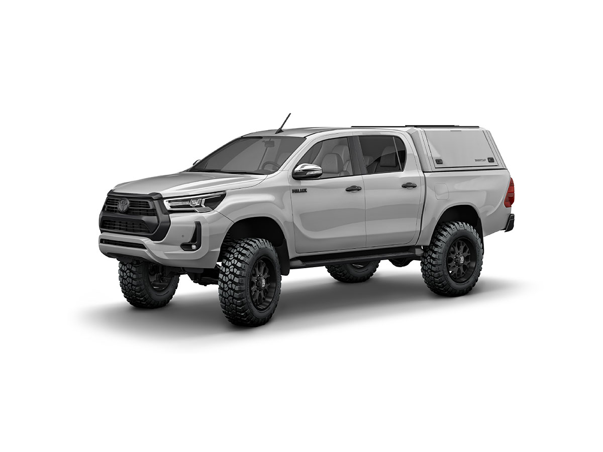 Hardtop SMARTCAP EVO COMMERCIAL para Toyota Hilux 2016 em diante (Cabina Dupla) – Branco Comercial