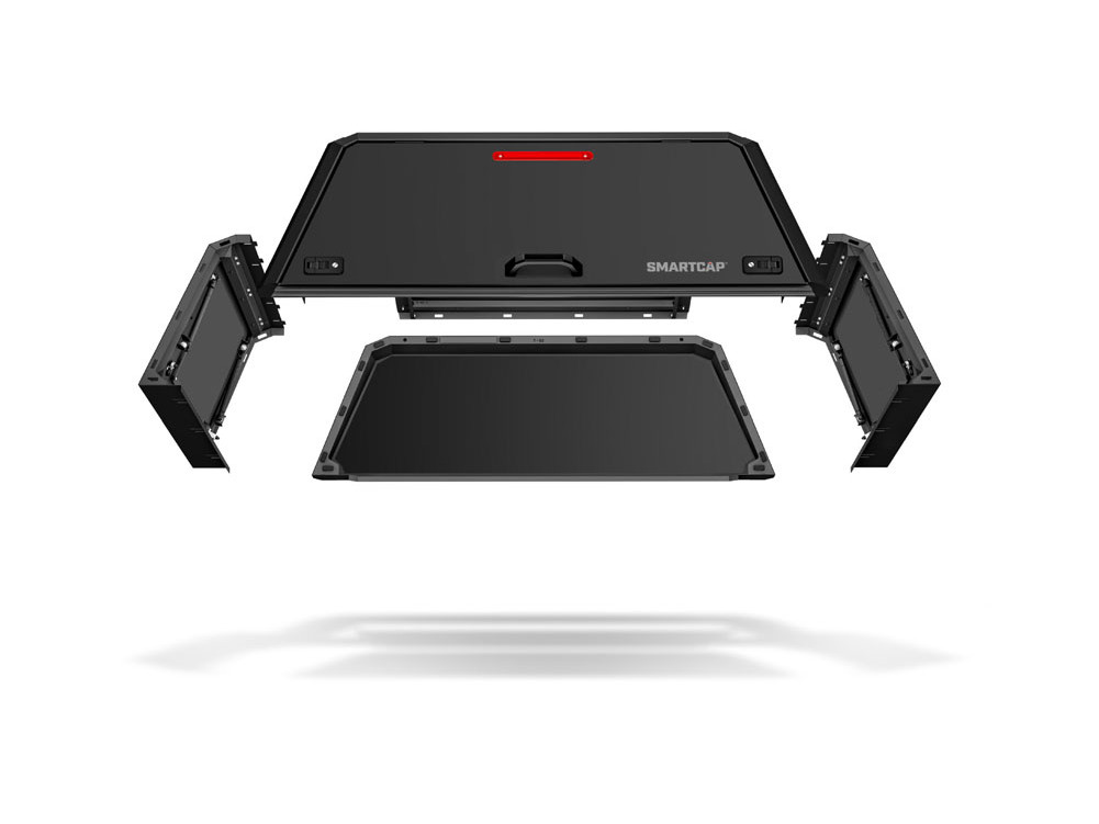 Hardtop SMARTCAP EVO DEFENDER Ranger 2012-2022 (cabine dupla) - Matte Black