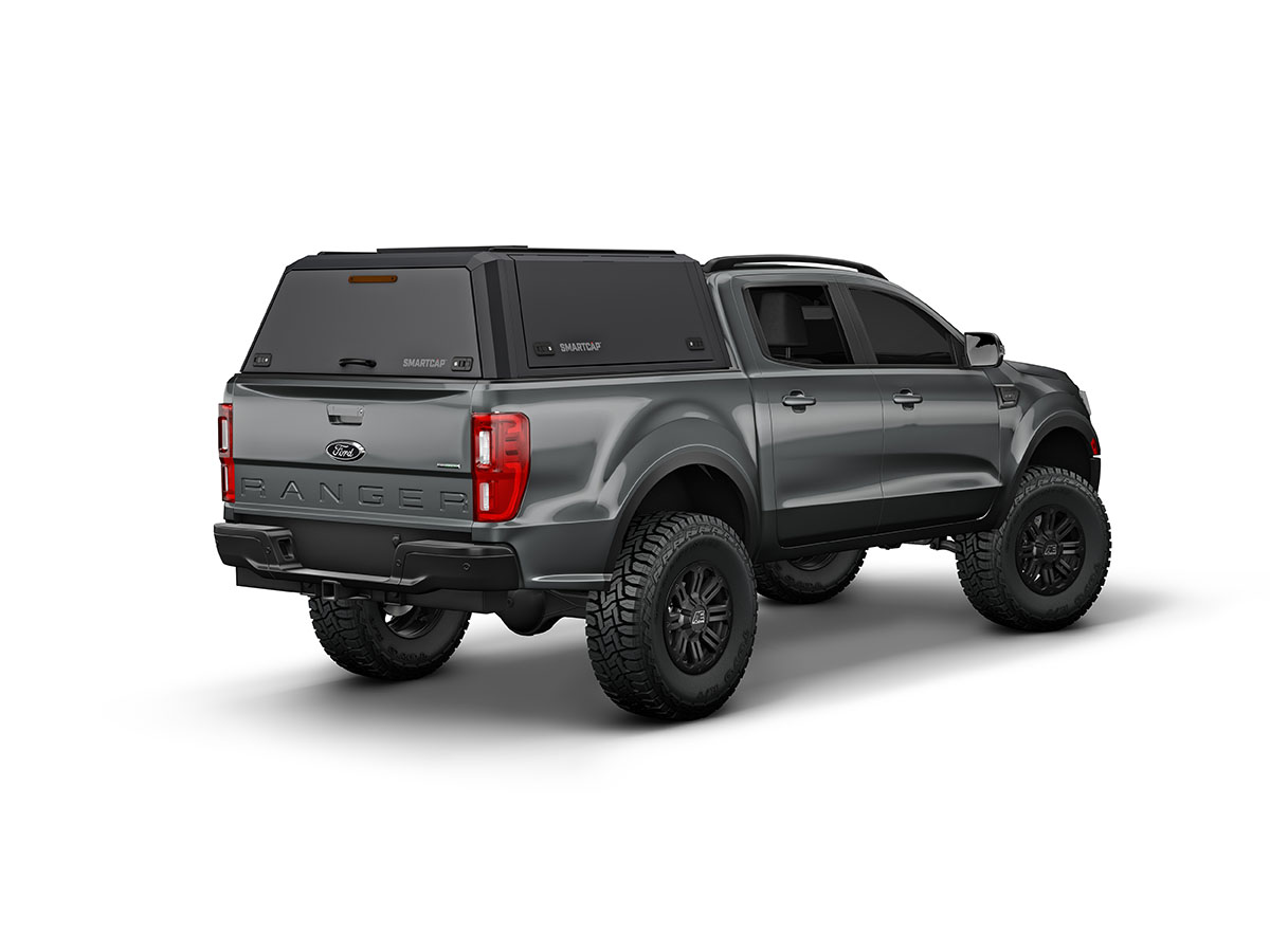Hardtop SMARTCAP EVO DEFENDER Ranger 2012-2022 (cabine dupla) - Matte Black