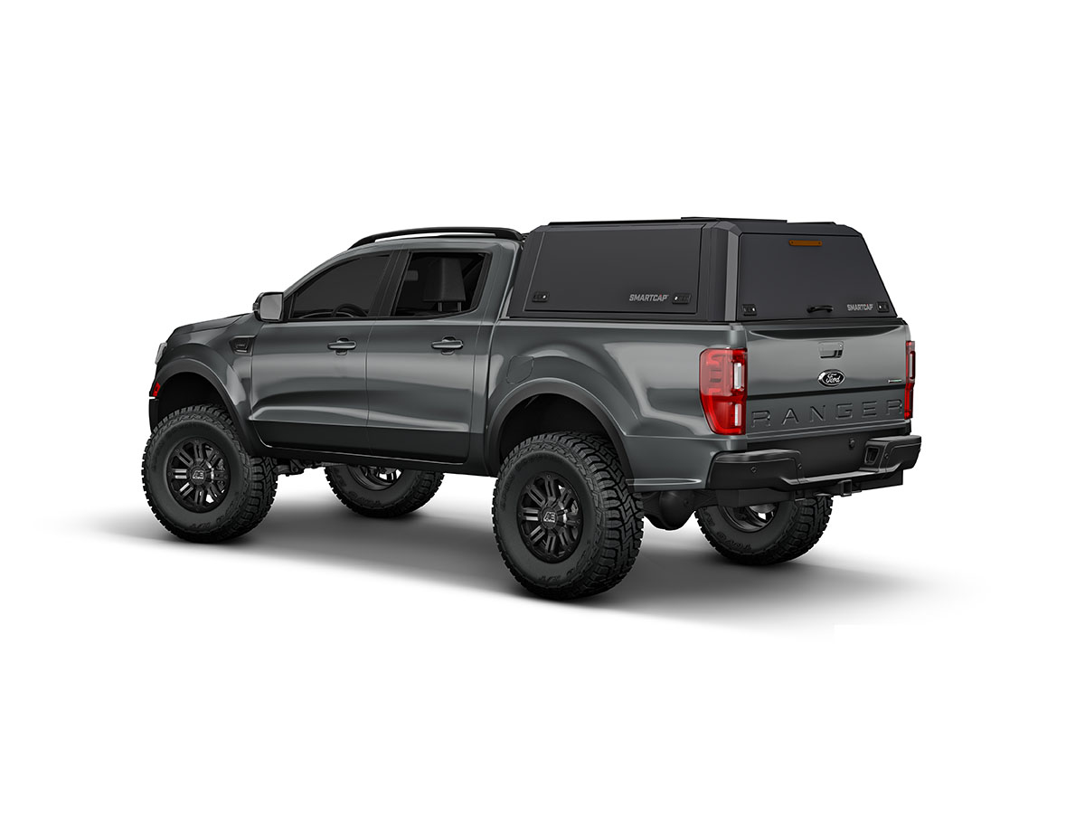 Hardtop SMARTCAP EVO DEFENDER Ranger 2012-2022 (cabine dupla) - Matte Black
