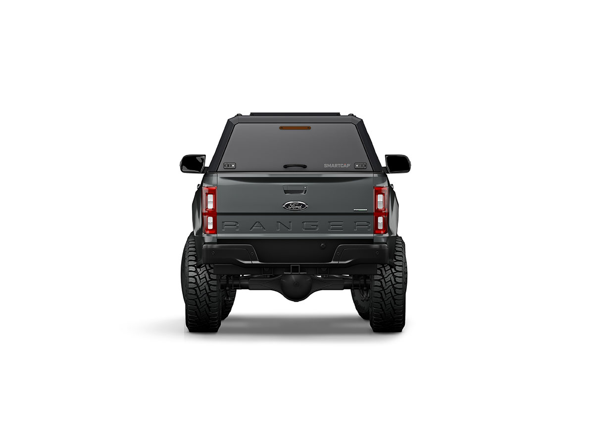 Hardtop SMARTCAP EVO DEFENDER Ranger 2012-2022 (cabine dupla) - Matte Black