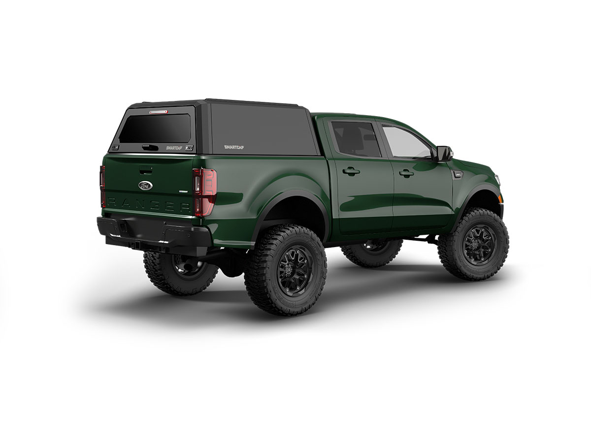 Hardtop SMARTCAP EVO HATCHBACK Ranger 2012-2022 (cabine dupla) - Matte Black