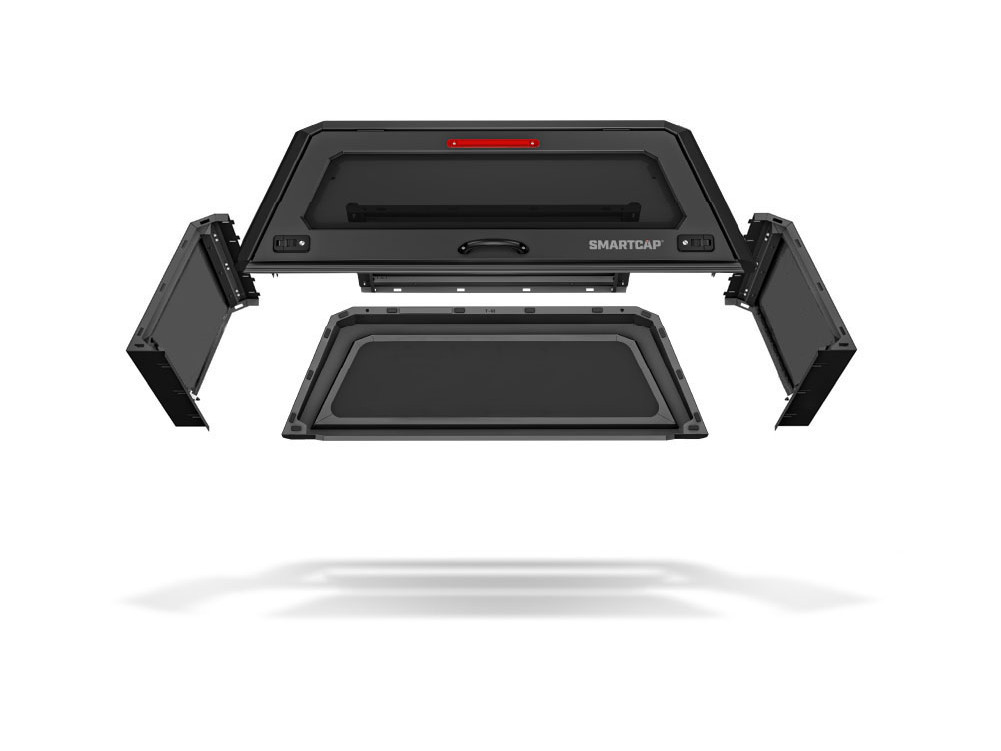 Hardtop SMARTCAP EVO HATCHBACK Ranger 2012-2022 (cabine dupla) - Matte Black