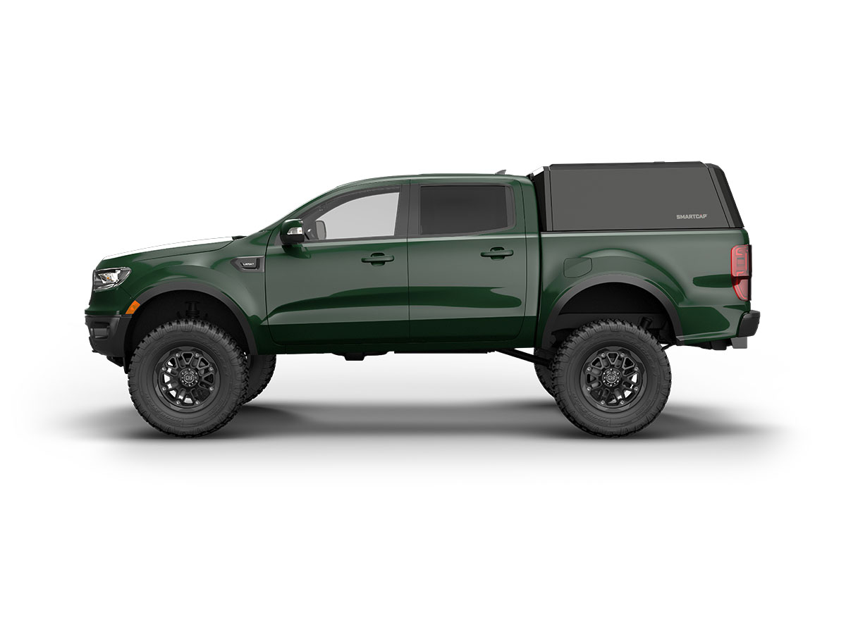 Hardtop SMARTCAP EVO HATCHBACK Ranger 2012-2022 (cabine dupla) - Matte Black
