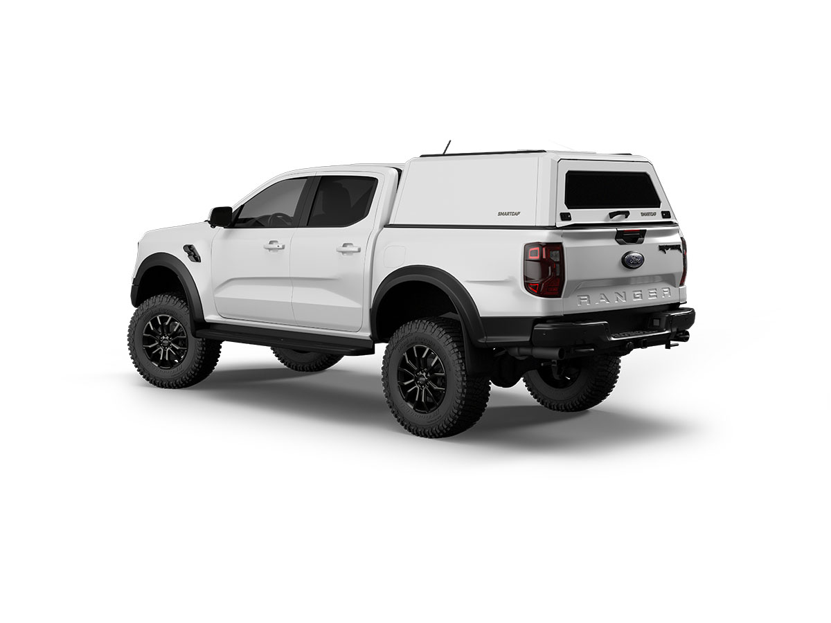 Hardtop SMARTCAP EVO HATCHBACK para Ranger 2023+ (cabina dupla) – Branco Commercial